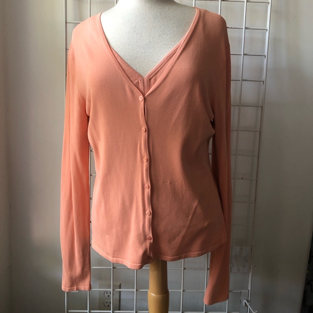 Linda Allard Ellen Tracy Sweater Set vintage